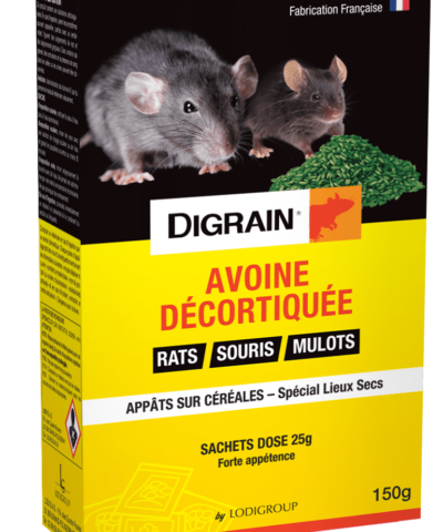 Digrain Avoine 25 Ppm (Rats, Souris)