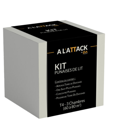 Pack "ZÉRO Punaise de lit" T4 (3 Chambres)