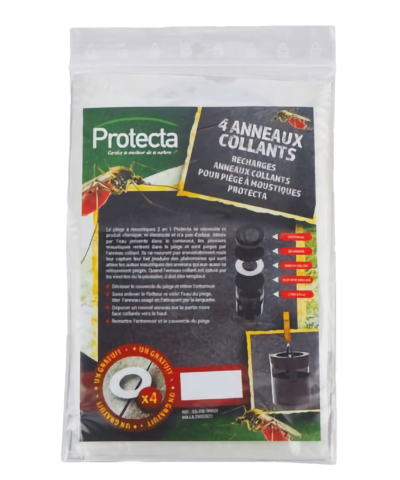 Protecta Mymat - Recharges pour piège à moustiques (4 anneaux)