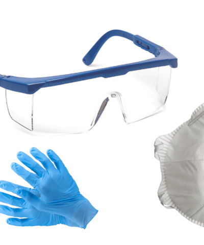 Pack (lunette + masque + gants)
