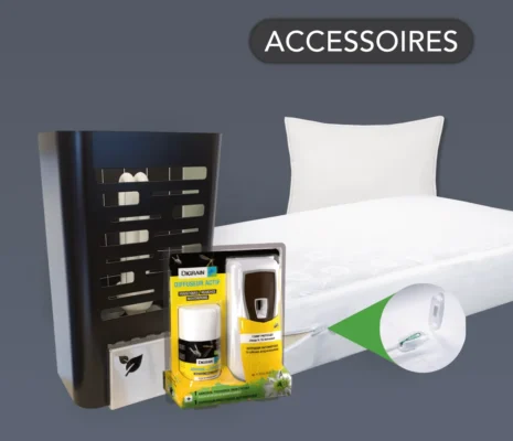 Accessoires spécial anti-nuisibles (désinsectiseurs, housses punaises de lit) Accessoires anti-nuisibles : diffuseur automatique d'insecticide, housse anti-punaises de lit, piège.