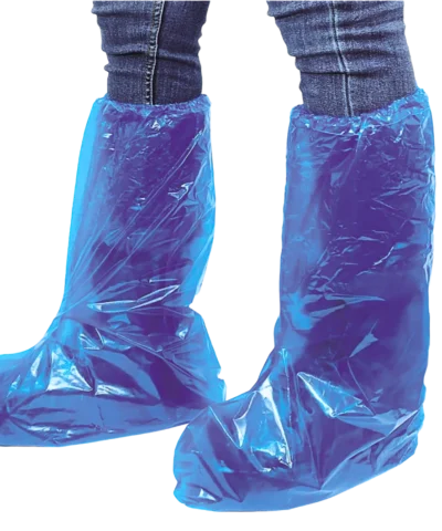 Sur-chaussures jetables pour la protection contre les nuisibles. Hygiène et sécurité garanties.